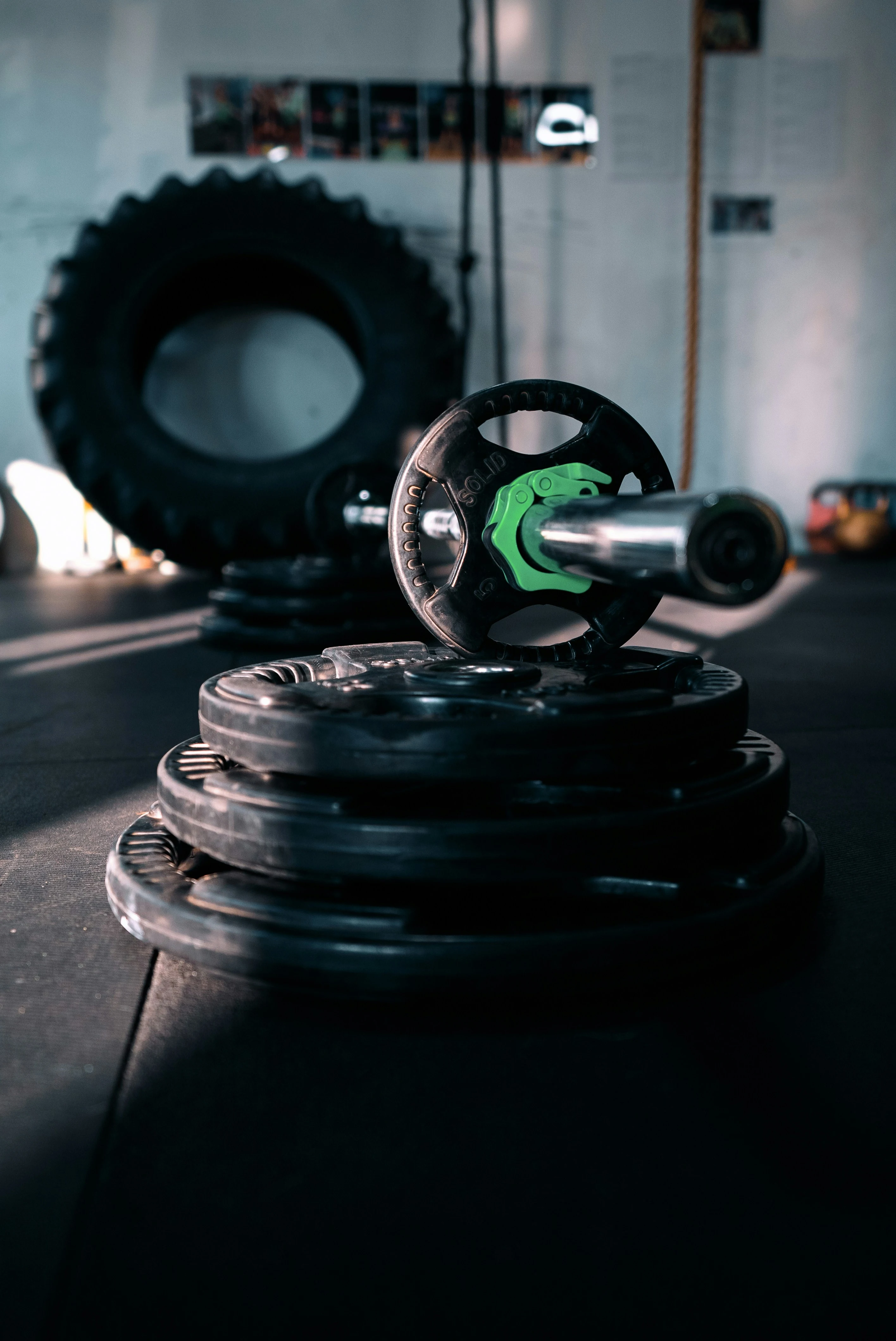 Training equipment at Dare 2B Fit